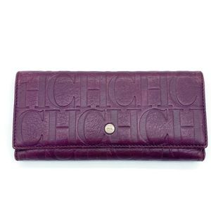 Carolina Herrera CH Logo Wallet